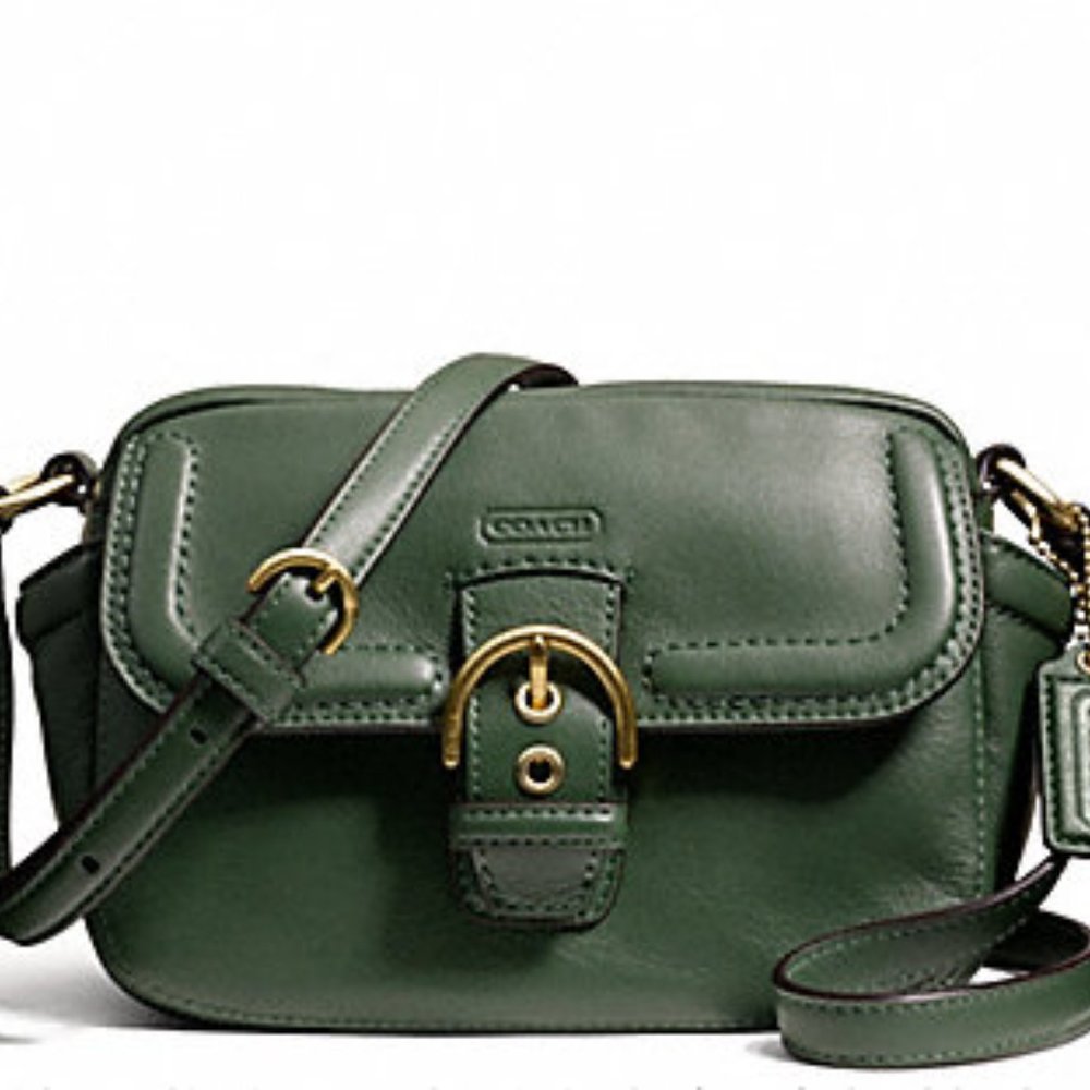 COACH Campbell Leather Camera Bag F25150